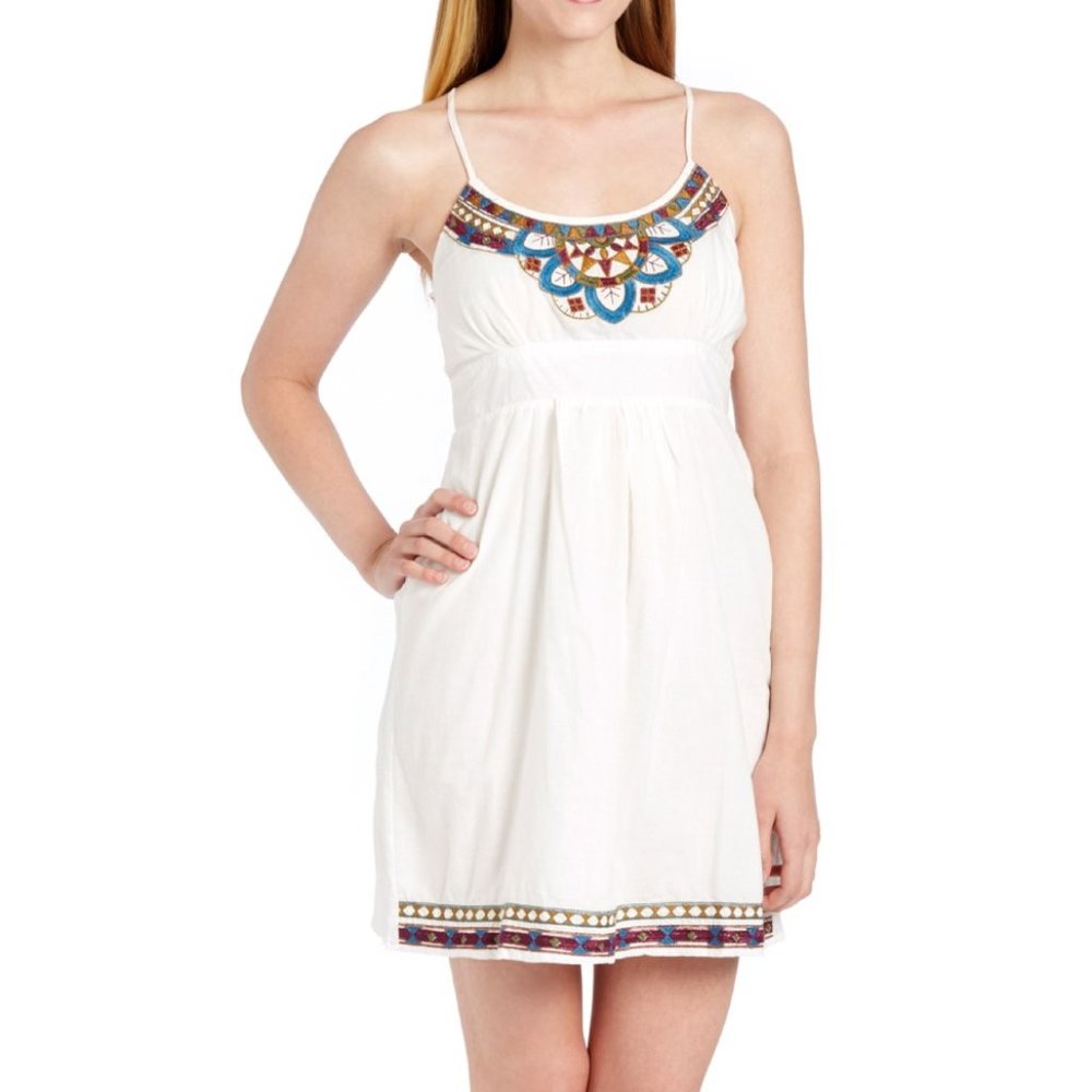 Spaghetti Strap Cotton Dress